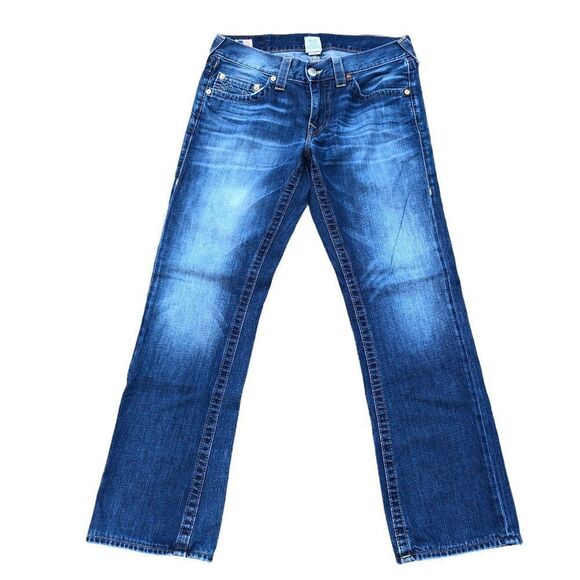 True Religion Jeans Size 32 BOBBY Blue - Picture 2 of 10